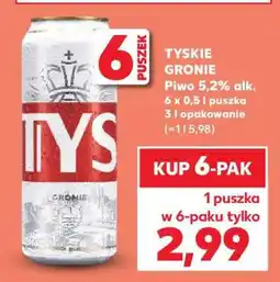 Kaufland Tyskie Gronie oferta