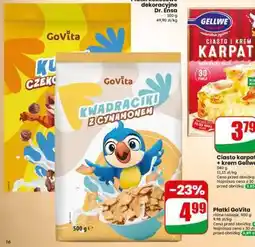 Dino Płatki GoVita różne rodzaje, 500 g oferta