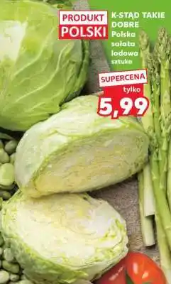 Kaufland Polska sałata lodowa sztuka oferta