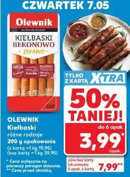 Kaufland OLEWNIK Kiełbaski oferta