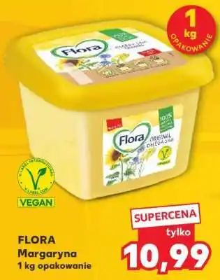 Kaufland FLORA Margaryna 1 kg opakowanie oferta