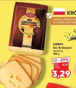 Kaufland SIERPC Ser Królewski wędzony 100 g oferta