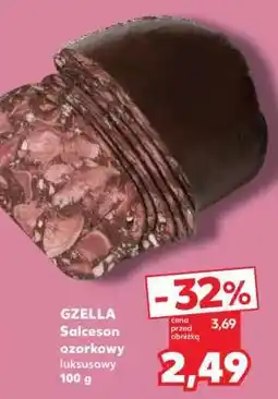Kaufland GZELLA Salceson ozorkowy luksusowy 100 g oferta