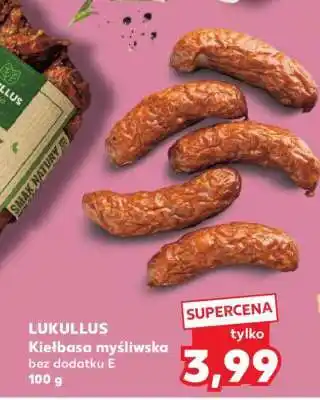 Kaufland LUKULLUS Kiełbasa myśliwska oferta