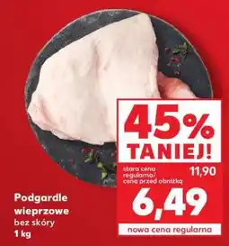 Kaufland Podgardle wieprzowe bez skóry 1 kg oferta