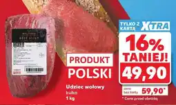 Kaufland Udziec wołowy kulka 1 kg oferta