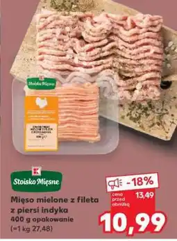 Kaufland Mięso mielone z fileta z piersi indyka oferta