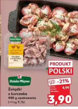 Kaufland Żołądki z kurczaka 400 g opakowanie oferta
