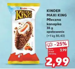 Kaufland Kinder Maxi King oferta