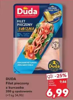 Kaufland DUDA Filet pieczony z kurczaka oferta