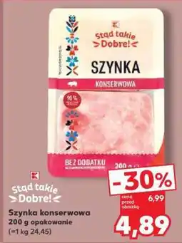 Kaufland Szynka konserwowa oferta