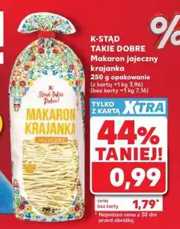 Kaufland Makaron jajeczny krajanka oferta