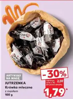 Kaufland JUTRZENKA Krówka mleczna z masłem 100 g oferta