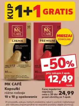 Kaufland MK CAFÉ Kapsułki różne rodzaje oferta
