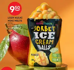 Żabka Lody kulki mini melts oferta