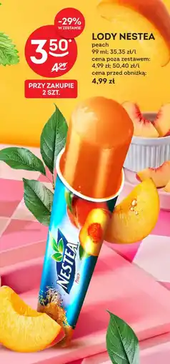 Żabka Lody nestea oferta