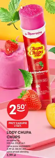 Żabka Lody chupa chups oferta
