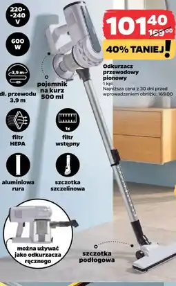 Netto Odkurzacz przewodowy pionowy oferta