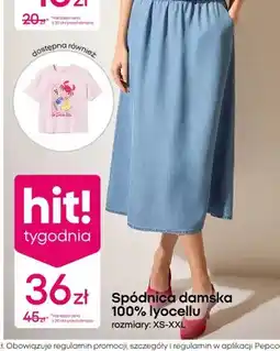 Pepco Spódnica damska 100% lyocellu rozmiary XS-XXL oferta