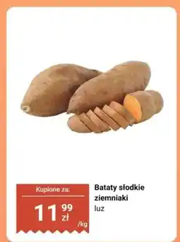 Biedronka Bataty słodkie ziemniaki luz oferta
