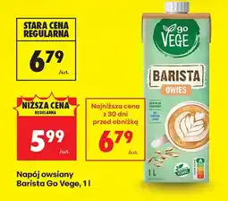 Biedronka Napój owsiany Barista Go Vege oferta