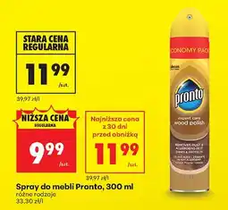 Biedronka Spray do mebli Pronto classic oferta