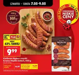 Biedronka Kiełbasa śląska z szynki Kraina Wędlin Select oferta