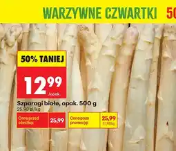 Biedronka Szparagi białe oferta