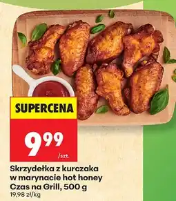 Biedronka Skrzydełka z kurczaka w marynacie hot honey Czas na Grill oferta