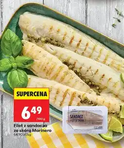 Biedronka Filet z sandacza ze skórą Marinero oferta