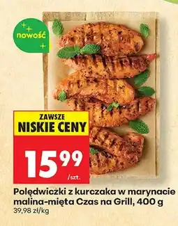 Biedronka Polędwiczki z kurczaka w marynacie malina-mięta Czas na Grill oferta
