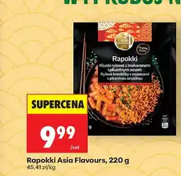 Biedronka Rapokki Asia Flavours kluski ryżowe z makaronem i pikantnym sosem oferta