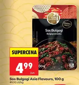 Biedronka Sos Bulgogi Asia Flavours oferta