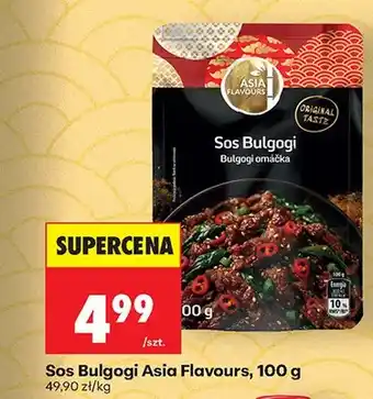 Biedronka Sos Bulgogi Asia Flavours oferta