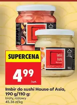 Biedronka Imbir do sushi biały House of Asia oferta