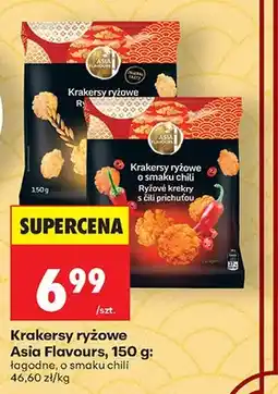 Biedronka Krakersy ryżowe Asia Flavours łagodne oferta
