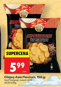 Biedronka Chipsy Asia Flavours beef bulgogi oferta