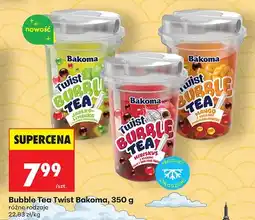 Biedronka Bubble Tea Twist Bakoma jabłko-limonka z kulkami czekolady oferta