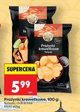 Biedronka Prążynki krewetkowe Asia Flavours teriyaki oferta