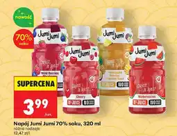 Biedronka Napój Jumi Jumi 70% soku Wild Berries Blueberry oferta