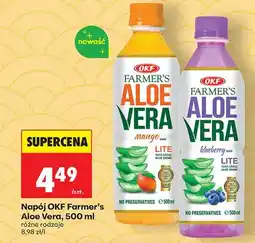Biedronka Napój OKF Farmer's Aloe Vera mango oferta