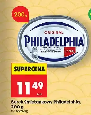 Biedronka Serek śmietankowy Philadelphia Original oferta