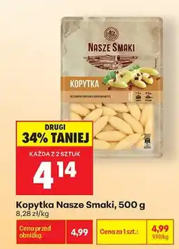 Biedronka Kopytka Nasze Smaki oferta