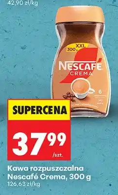Biedronka Kawa rozpuszczalna Nescafe Crema oferta