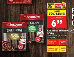 Biedronka Kaszanka Sokołów Grill House z boczkiem i cebulką oferta