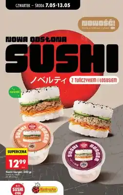 Biedronka Sushi burger z tuńczykiem Sushi 4You oferta