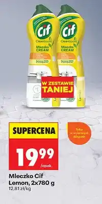 Biedronka Mleczko Cif Lemon oferta