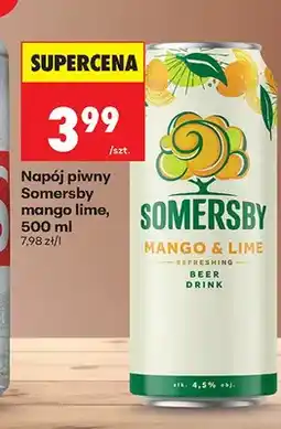Biedronka Napój piwny Somersby mango lime oferta