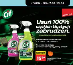 Biedronka Spray Cif Ultra Max Uniwersalny Odtłuszczacz oferta