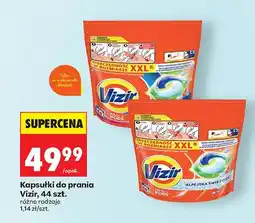 Biedronka Kapsułki do prania Vizir All-in-1 Pods oferta